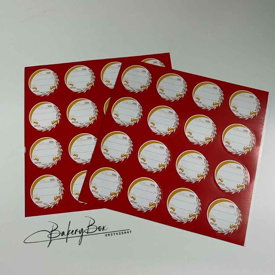 160 Tem Nhân Bánh Trung ~ Mẫu Mới 2023