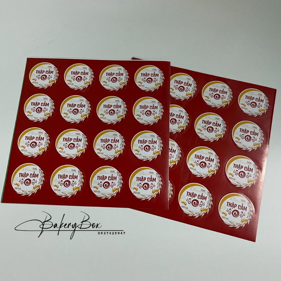 160 Tem Nhân Bánh Trung ~ Mẫu Mới 2023