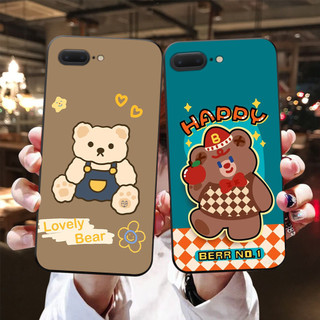 Ốp lưng Iphone 7 Plus / ip 8 Plus in hình con gấu cute