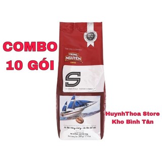 Combo 10 gói _ cà phê trung nguyên s chinh phục thành công 500g