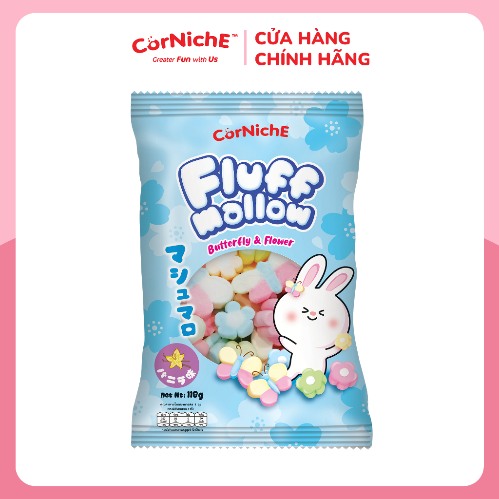 Kẹo dẻo mashmallows 118g
