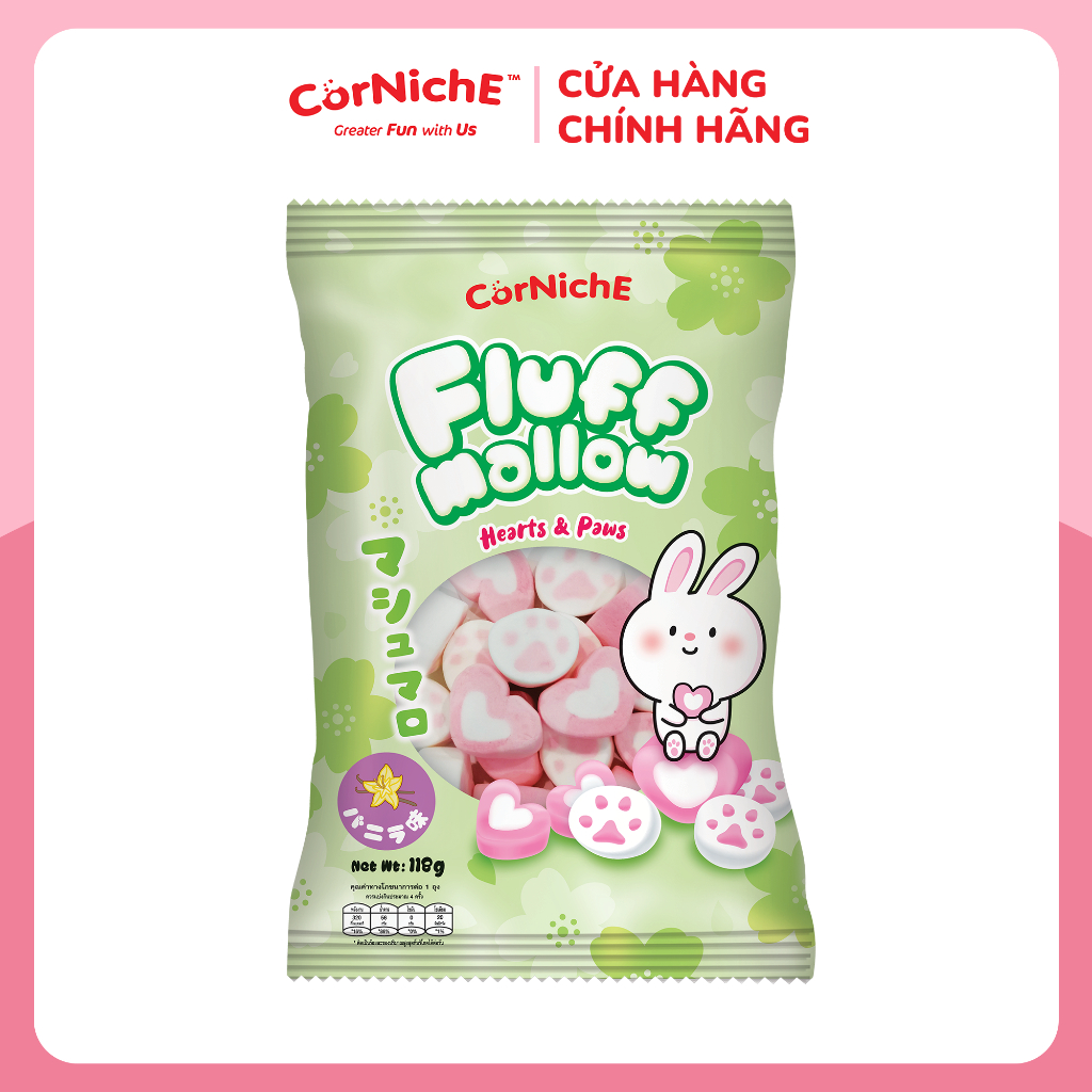 Kẹo dẻo mashmallows 118g