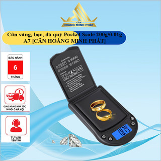 Cân điện tử bỏ túi cân vàng bạc đá quý 200g 0.01g Pocket Scale A7