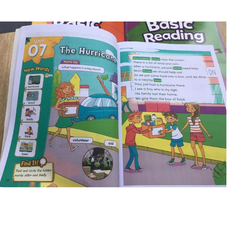 Basic Reading student 800 Màu Tặng kèm file nghe