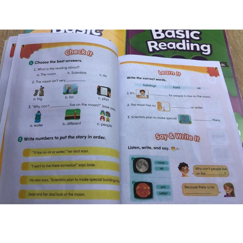 Basic Reading student 800 Màu Tặng kèm file nghe