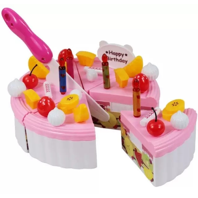 Bộ đồ chơi trang trí và cắt bánh sinh nhật loại to 86 chi tiết đồ chơi xinh nhật cho bé