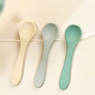 Thìa ăn dặm cho bé silicon- 55756