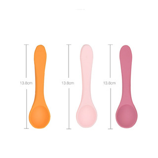 Thìa ăn dặm cho bé silicon- 55756