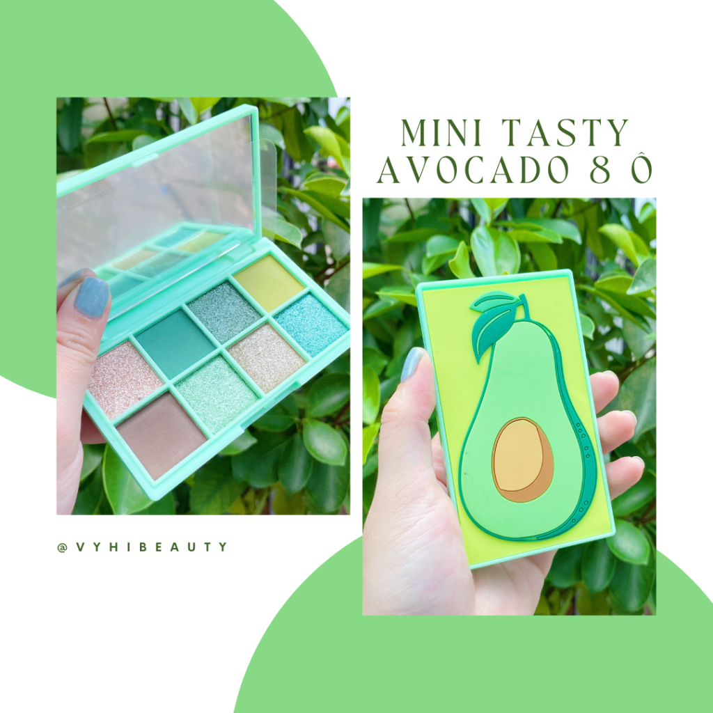 Bảng mắt Revolution Beauty Mini Tasty Avocado 8 ô