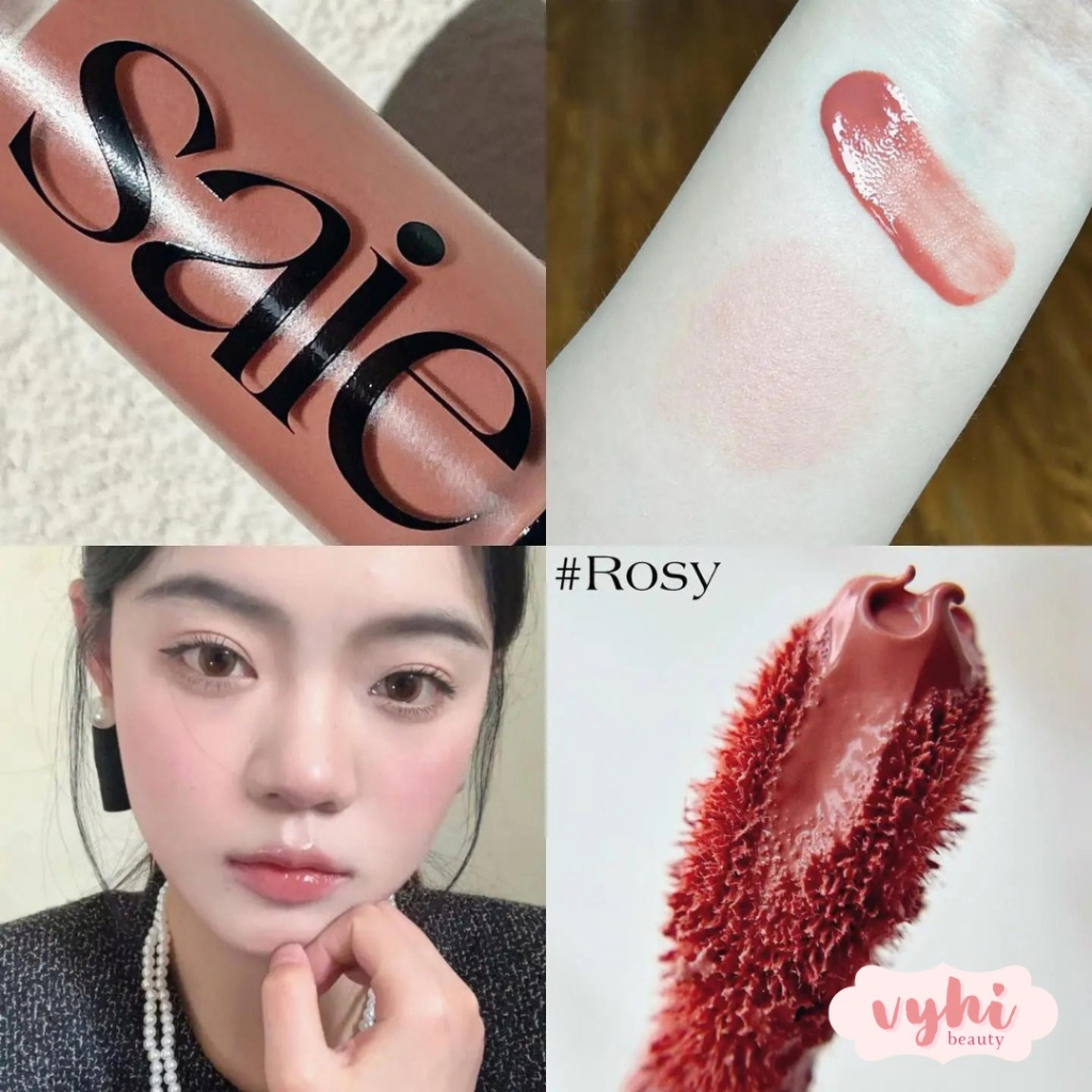 Set makeup Saie gồm Bắt sáng 15ml & Má kem 12ml