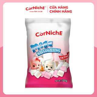 Kẹo xốp Marshmallows trắng hồng 120g
