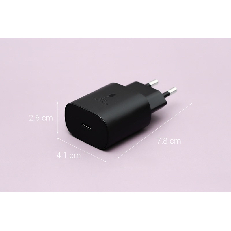 Adapter Sạc Type C PD 25W Samsung EP-TA800N