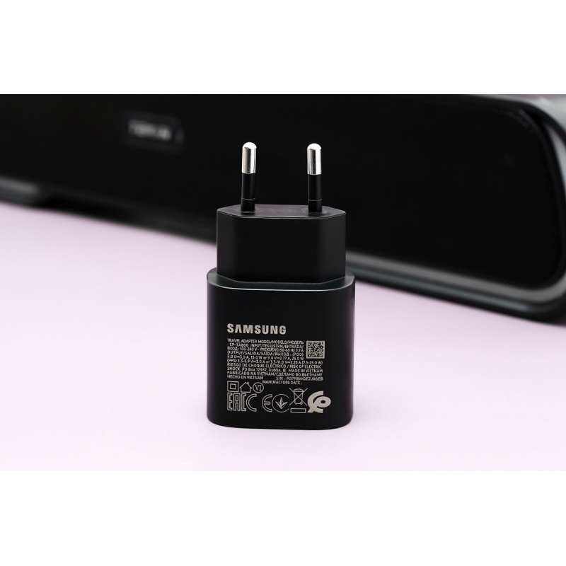 Adapter Sạc Type C PD 25W Samsung EP-TA800N