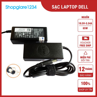 Cục sạc laptop Dell chân to 19.5V 4.62A đầu lớn 7.4 x 5.0mm adapter laptop Dell Latitude Inspiron ship hỏa tốc