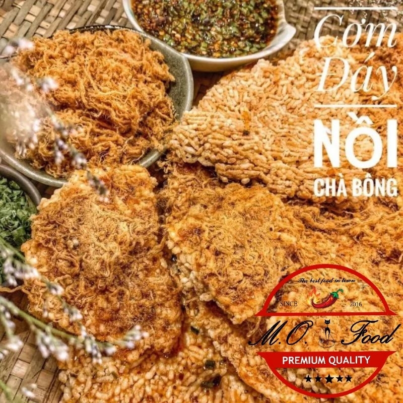 Cơm Cháy Đáy Nồi Chà Bông 500gr