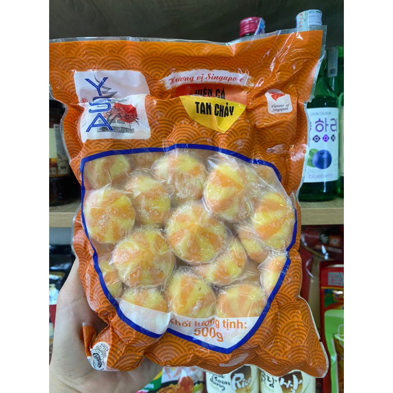 Viên cá nhân phô mai tan chảy yosa Gói 500gr - Hoả tốc Hà Nội