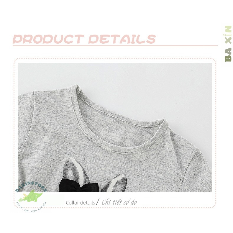 VÁY ĐẦM BABYDOLL CÔNG CHÚA MALWEE COTTON PHỐI REN KIM TUYẾN CHO BÉ GÁI TRẺ EM SIZE ĐẠI 2 3 4 5 6 7 TUỔI