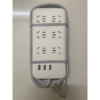 Ổ Cắm Điện Thông Minh Xiaomi Power Trip , 9 cổng , 3 USB  Sạc điện thoại, an toàn , chống cháy