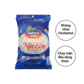 Nui Safaco ống lớn gói 400g Nui gạo nui vàng nui ống lớn nui ngôi sao-Xukakidsshop