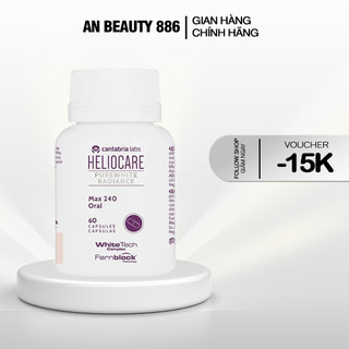 Viên uống trắng da cao cấp Heliocare Purewhite Radiance Max 240
