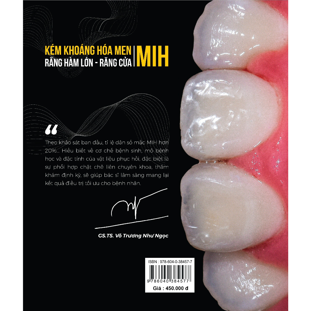 Sách - Kém Khoáng Hóa Men Răng Hàm Lớn Răng Cửa MIH