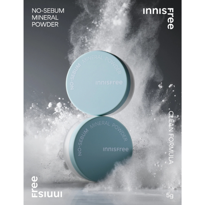 Phấn Phủ Bột Innisfree No Sebum Mineral Powder Hàn Quốc.