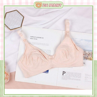  Áo Ngực Cho Con Bú Không Đệm Lót Áo Lót Cho Bé Ti Không Gọng Thấm Hút Co Giãn Thoáng Khí- 2X MART 