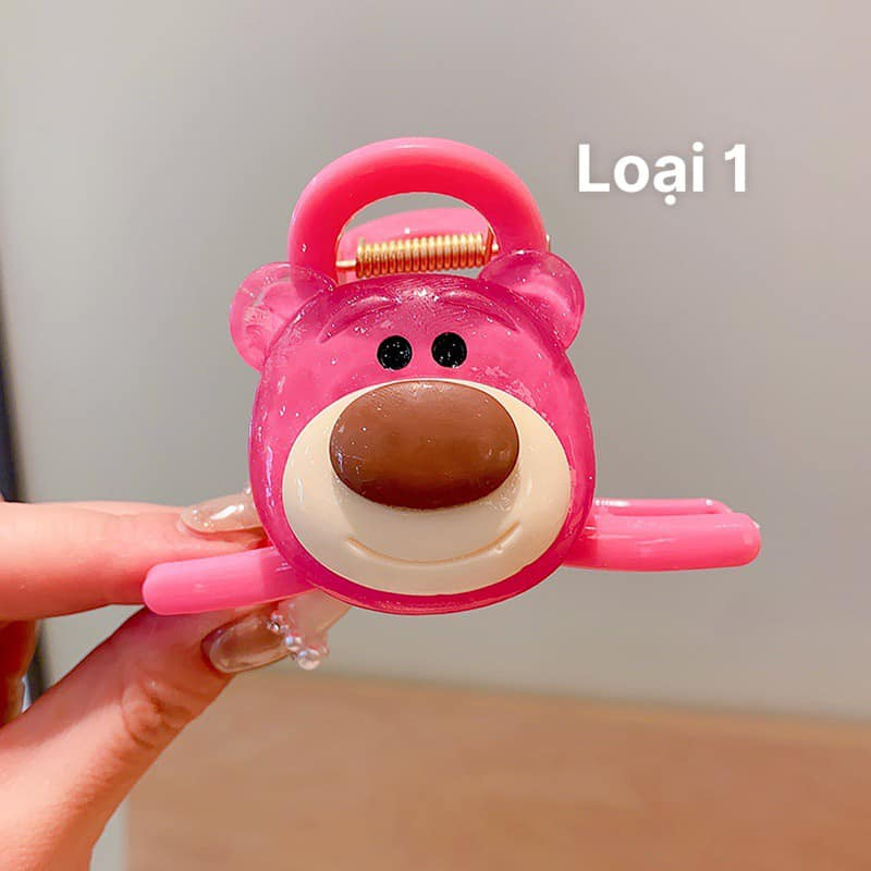 TDEE6TD Kẹp tóc bé gái sét 4 cặp hàng nội địa Trung siêu xinh cho bé