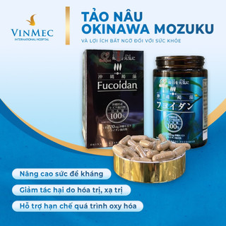 [Made in JAPAN] Phòng ngừa ung thư và tăng đề kháng cùng Okinawa Kassou Fucoidan - Bí quyết của người Nhật tại Vinmec