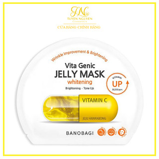 Mặt nạ dưỡng da banobagi vita genic whitening jelly mask 30ml - banobagi vàng