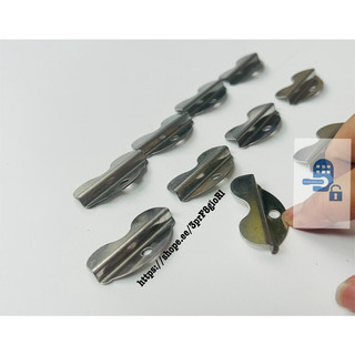 10 cái Bát bướm bắt kính thủy ( gương soi kính 5mm) inox loại dày