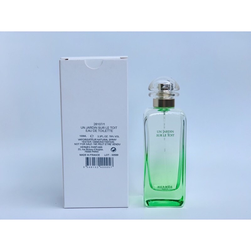 Nước hoa Tester Hermes Un Jardin Sur Le Toit EDT 100ml