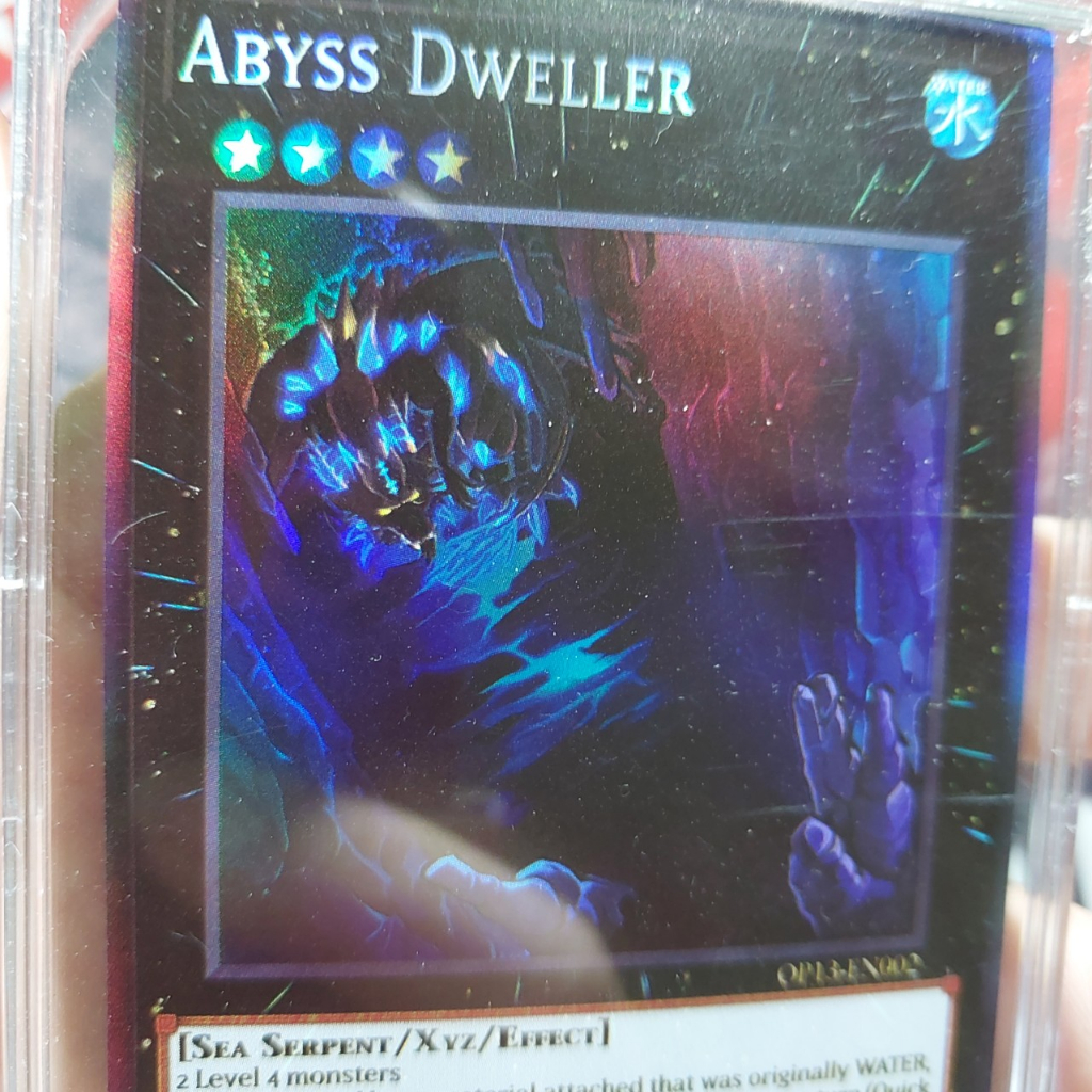 Lá ABYSS DWELLER 21044178 CƯ DÂN Abys hiệu ứng holo 1458 D13 15