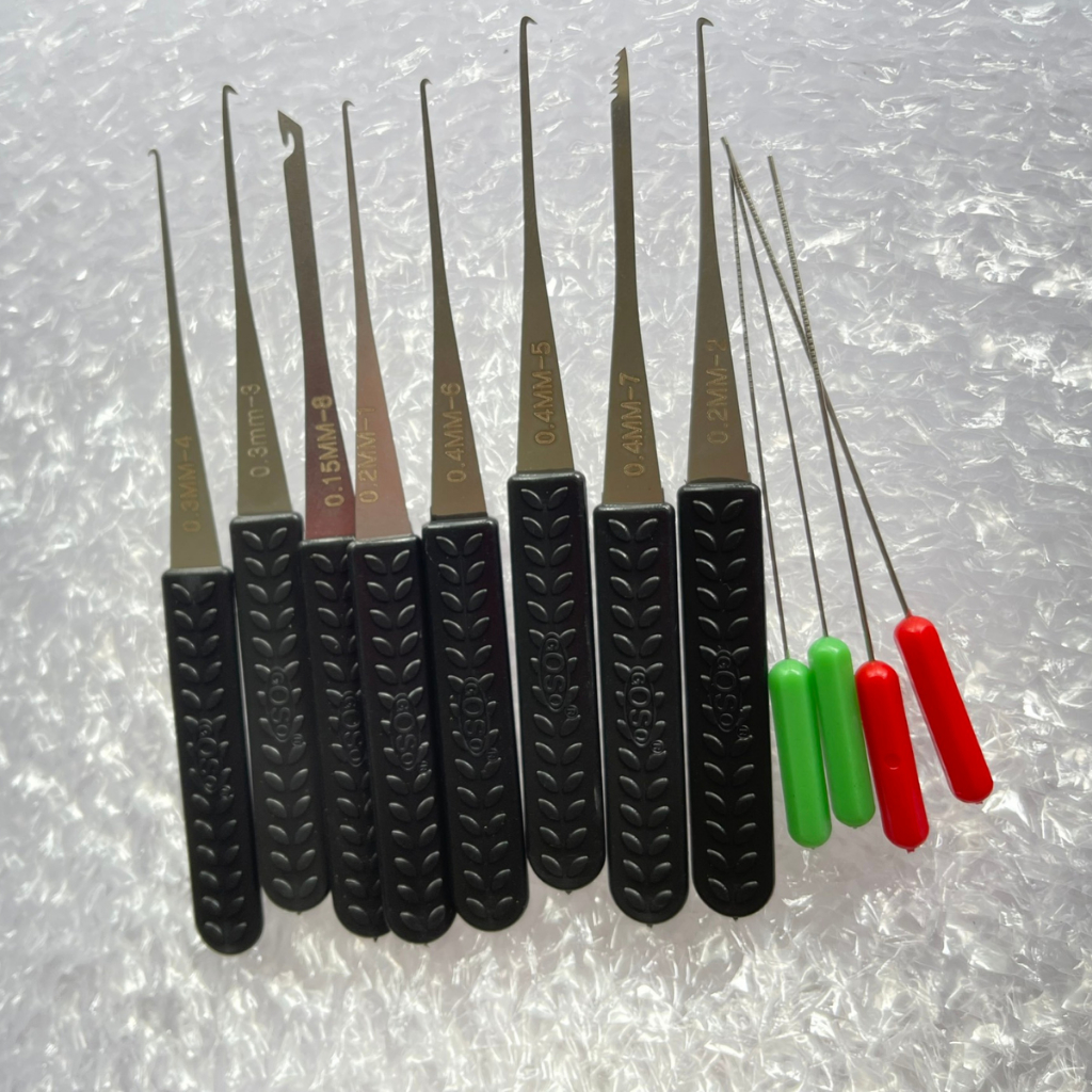 Bộ tools rút chìa khoá gãy 12 cây