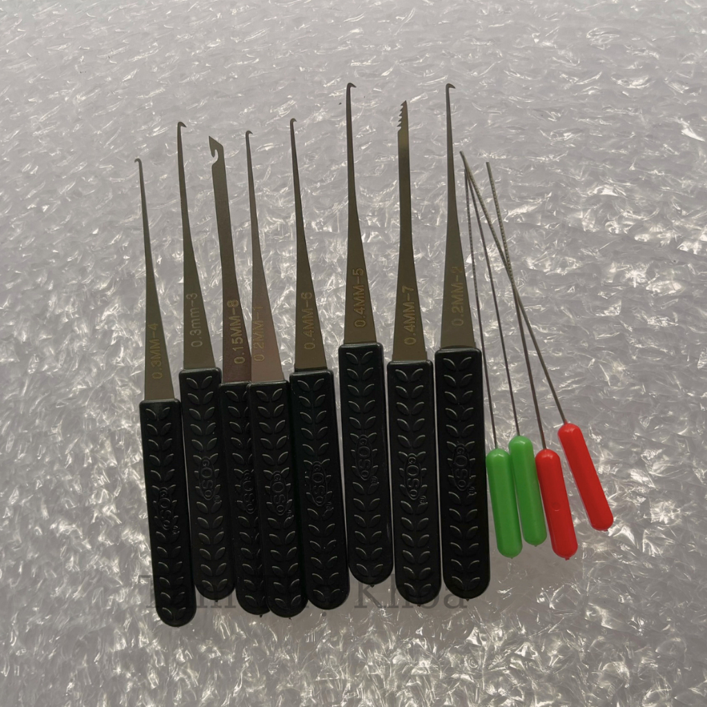 Bộ tools rút chìa khoá gãy 12 cây