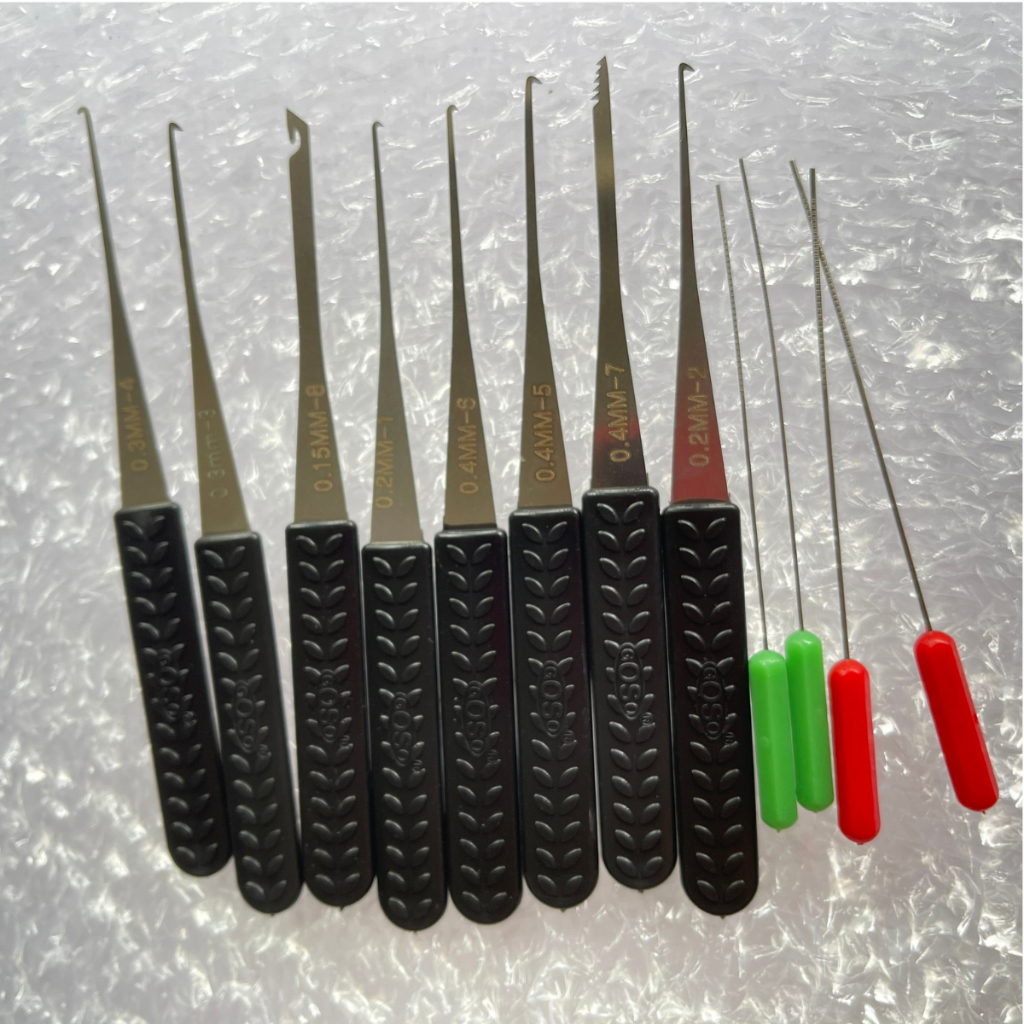 Bộ tools rút chìa khoá gãy 12 cây