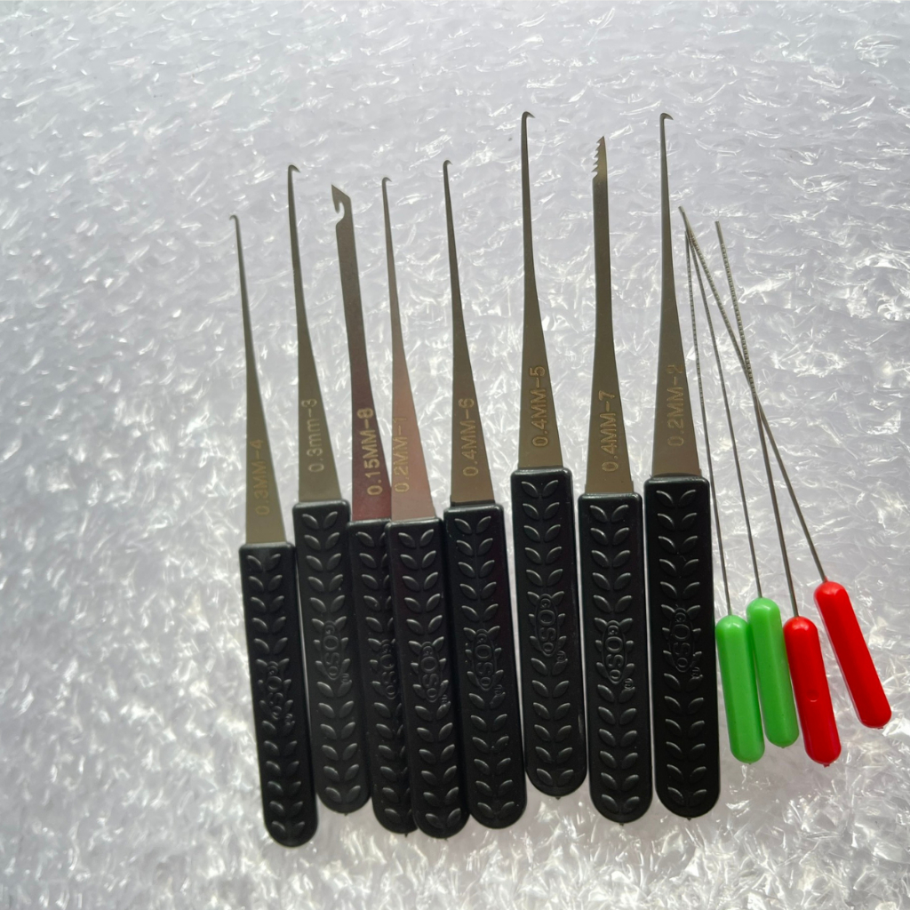 Bộ tools rút chìa khoá gãy 12 cây