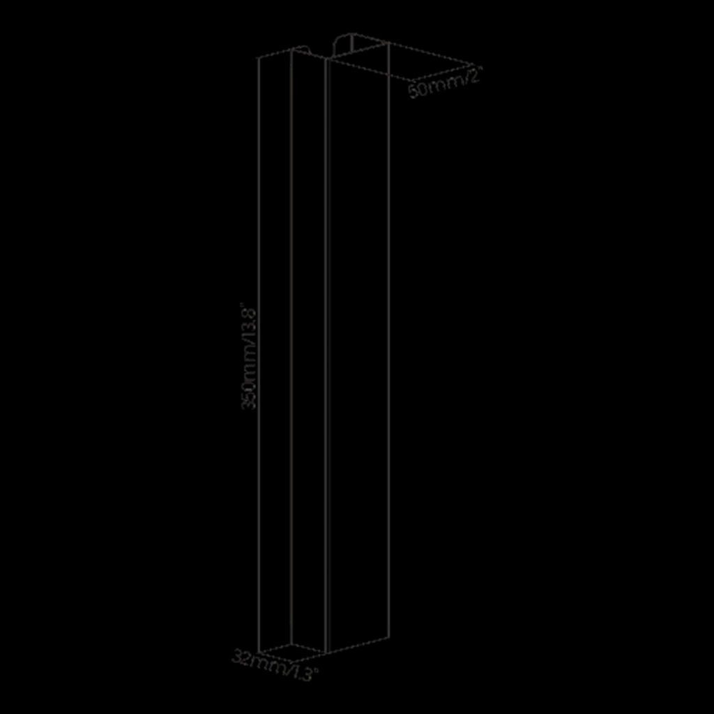 Khay đi dây nam châm HyperWork CM-02 - Giúp giấu dây gọn gàng - Thiết kế nam châm thông minh phù hợp mọi loại bàn