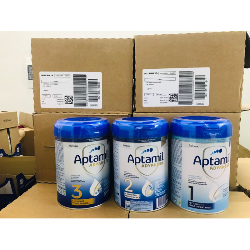 SỮA CÔNG THỨC APTAMIL ADVANCED (ANH) 900gr (MẪU MỚI)