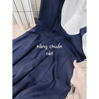 váy phối cổ sơ mi