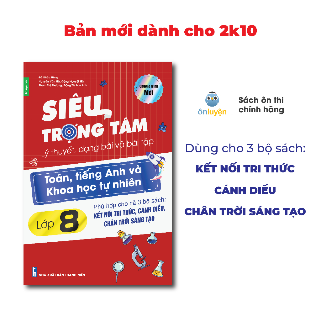 Lớp 8 (Bộ Kết Nối)- Combo 2 Sách Siêu trọng tâm TOÁN, TIẾNG ANH, KHTN và Văn, Khoa học xã hội lớp 8-Nhà sách Ôn luyện | BigBuy360 - bigbuy360.vn