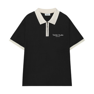 Áo Polo Teelab New Essentials Zipped Polo Shirts AP038