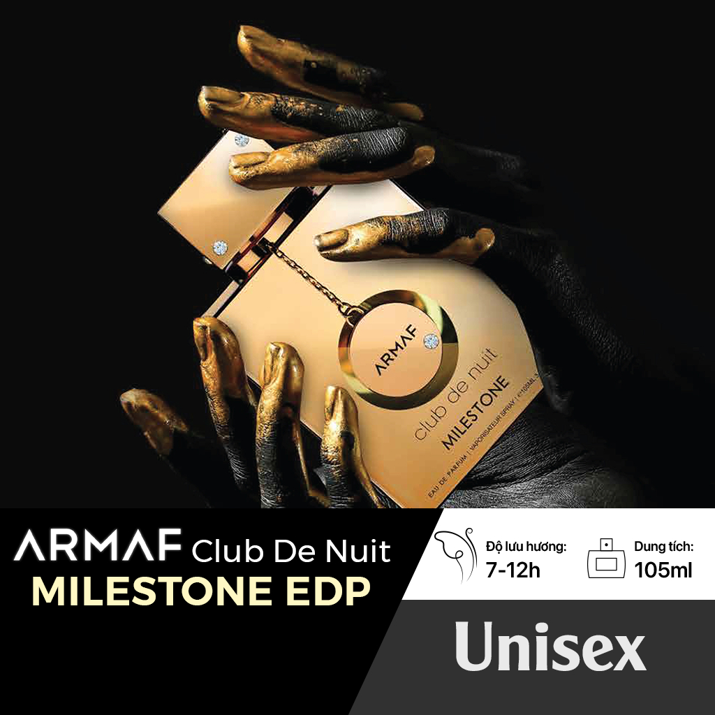 Nước Hoa Unisex ARMAF Club De Nuit Milestone EDP