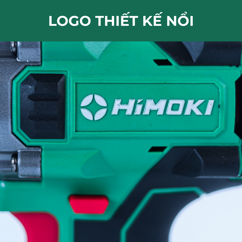 Máy siết bulong Himoki HM-IW520NBL - Mở bulong ô tô tải - Không Chổi Than - Lực siết 520N-Tặng kèm túi vải- Bảo hành 12T