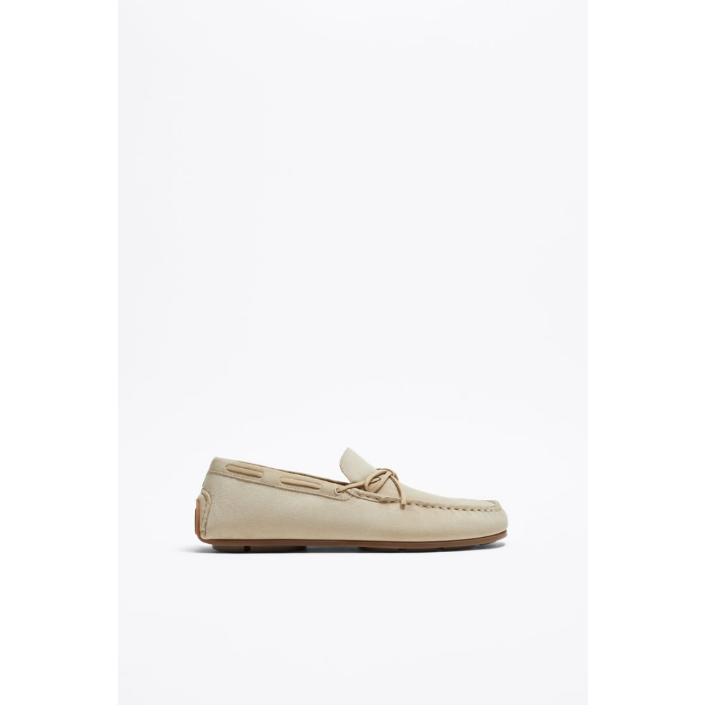 Giày moccasin da Zara authentic DRIVING LOAFERS size 41