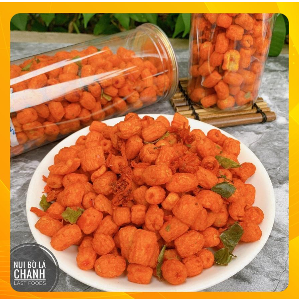 400g nui sấy giòn vị bơ tỏi