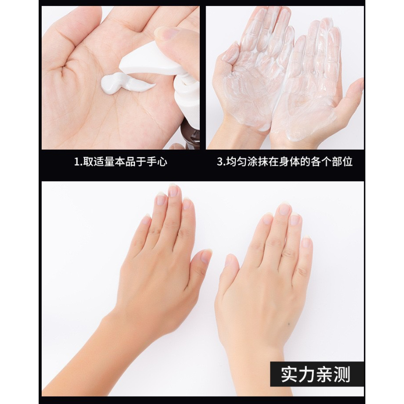 LIFUSHA Sữa tắm làm trắng da 250ml - Chiết xuất bùn núi lửa