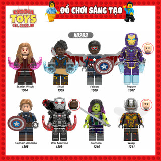 Xếp hình Minifigure Marvel Biệt đội siêu anh hùng Avengers Endgame - Đồ Chơi Lắp Ghép Sáng Tạo - XINH X0263