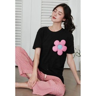 𝗛𝗮̀𝗻𝗴 𝗰𝗵𝗶́𝗻𝗵 𝗵𝗮̃𝗻𝗴 Bộ ngủ pyjama bông hoa siêu xinh 100% cotton 230gsm O.N WORKSHOP