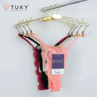 Quần Lót Lọt Khe Thun Lạnh Phối Ren, Quyến Rũ TUKY 804 Chuẩn Hàng Thương Hiệu